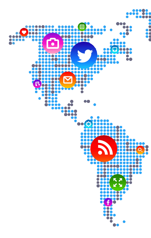 Map of VentureVision service area